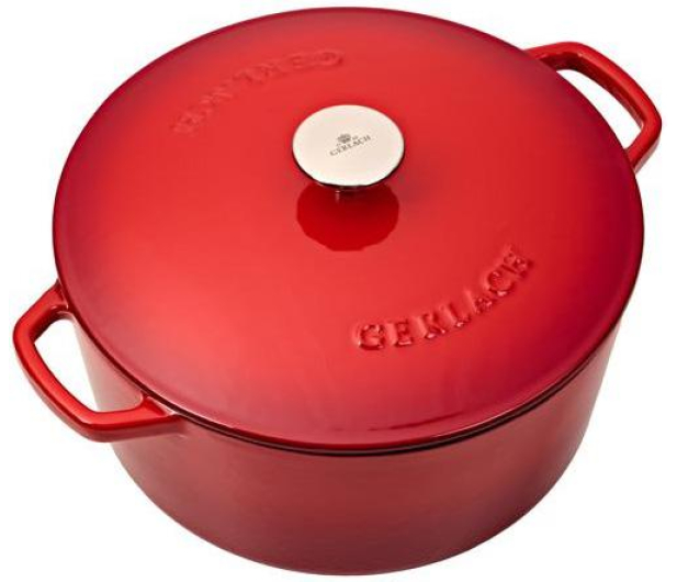 GERLACH Garnek żeliwny Natur Iron - 26cm - 1416205 - zdjęcie 2